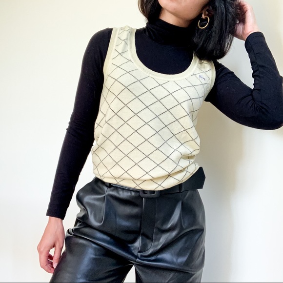 *SOLD* lacoste / 90s vintage vest - Picture 6 of 7